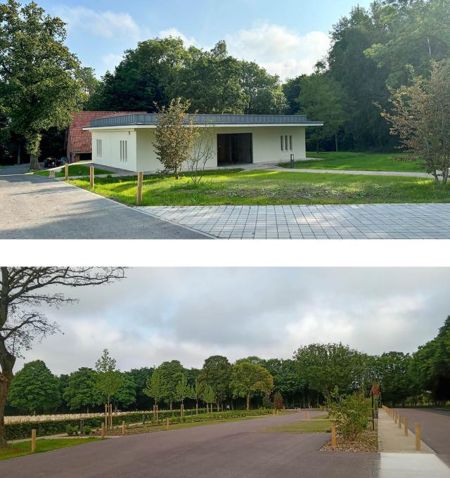 parking et sanitaires